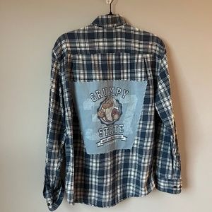 Repurposed Disney Flannel - Grumpy